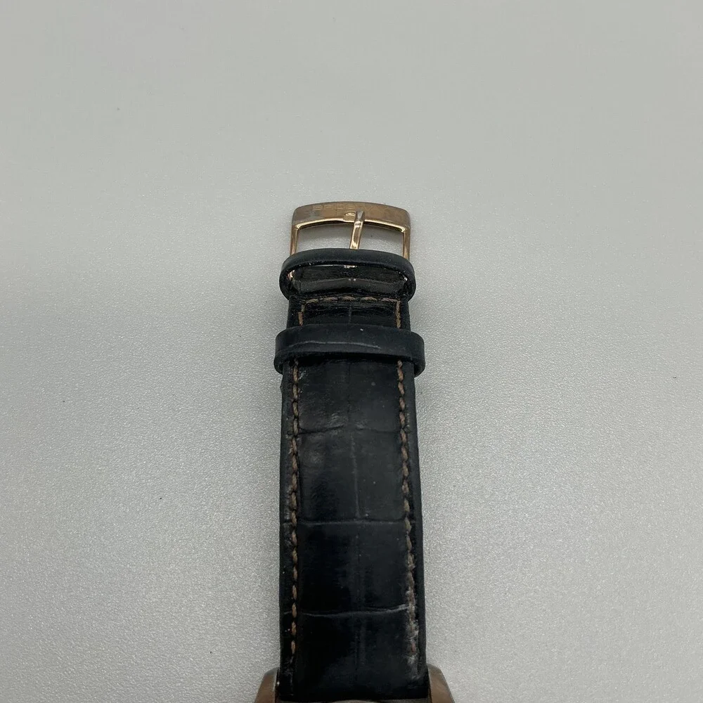 Brosway Dolls Womens Watch 37mm Black Dial Rose Gold Tone Crystal New Battery